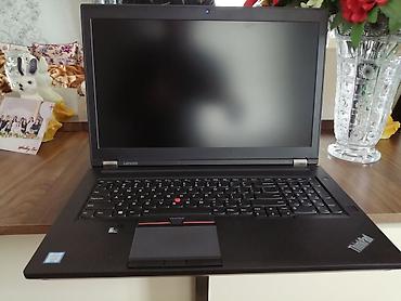 lenova thinkpad: Lenovo ThinkPad noutbuku (ThinkPad loqosu görünür). Geniş port seçimi — 5