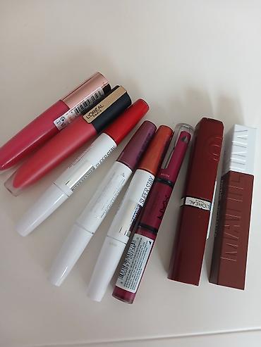 nike structure: Set ruževa i sjajeva za usne – L’Oréal Paris, Maybelline, Bourjois — 4