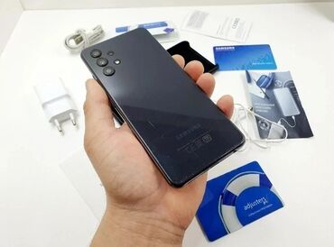 а 51 телефон: Samsung Galaxy A32 5G, Б/у, 128 ГБ, цвет - Синий, 2 SIM, eSIM