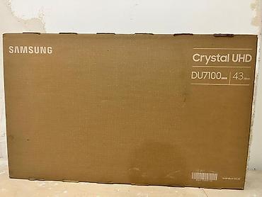 huseyn tv: Samsung Crystal UHD DU7100 – 43" (108 sm) - Ekran: 43 düym, 4K — 1