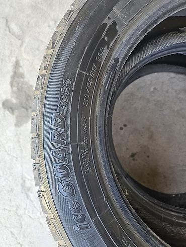 mazda mx 3: Пара зимних шин Б/У размер 215/60 R17 96R не слишком изношенные — 3