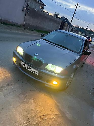 BMW: BMW 3 Series E46 sedan - Kuzov: 4 qapılı sedan, mavi/metalik rəng - — 9