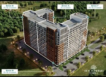 квартира раздольный: 1 комната, 45 м², Элитка, 10 этаж, ПСО (под самоотделку)