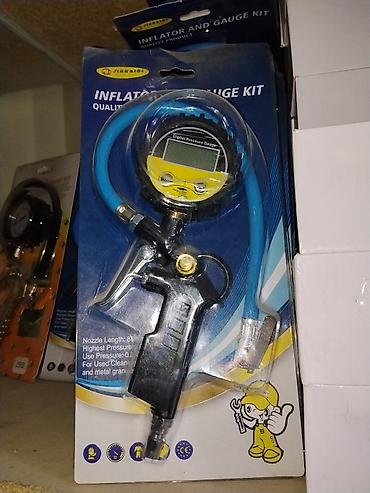 Инструменты: Пистолет для накачки шин с цифровым манометром, комплект Inflator and — 1