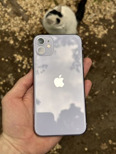 Apple iPhone: IPhone 11, Б/у, 64 ГБ, Розовый, Чехол, 74 %