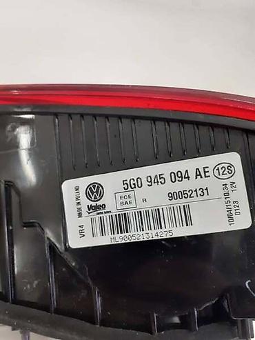 akumulator: ZADNJE DESNO UNUTRASNJE SVETLO ZA VOLKSWAGEN GOLF 7 OD 2012. DO 2016 — 2