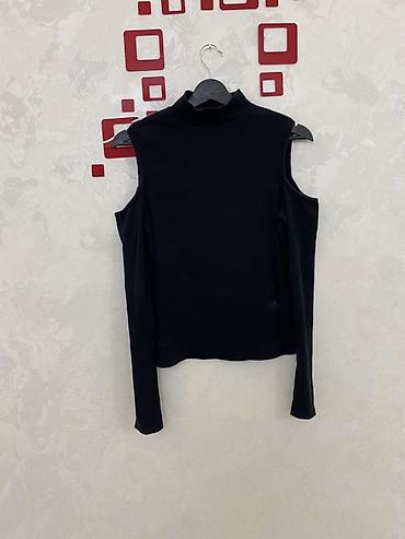 qış ayaqqabı: Terranova Qadın Kofta Bluzası - Rəng: qara - Model: çiyin hissələri — 1
