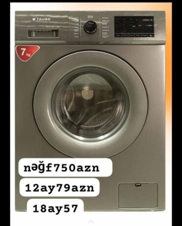 Paltaryuyan maşınlar: Paltaryuyan maşın 7 kq, Yeni, Avtomat, Kredit var