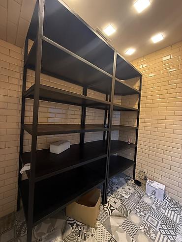 2 ədəd qara metal rəf: Yenidir işlənmeyib • Hündürlük: 2.95 m • En lalafo.az -da 2 ədəd qara metal rəf: Yenidir işlənmeyib • Hündürlük: 2.95 m • En