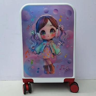 Rančevi, torbe i koferi: Dečji kofer na točkiće sa teleskopskom drškom - Dizajn: tvrda školjka — 6