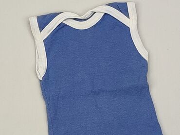 niebieska koszula satynowa: Koszulka, 3-6 m, stan - Zadowalający