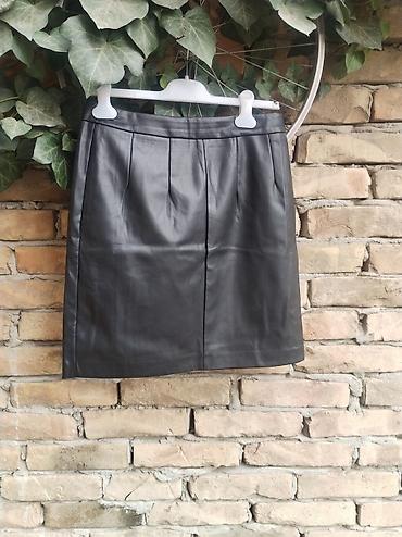 patike sa greskom beograd: Suknja od eko kože, crna, J&J Collection. - Veličina: L - Dužina — 2