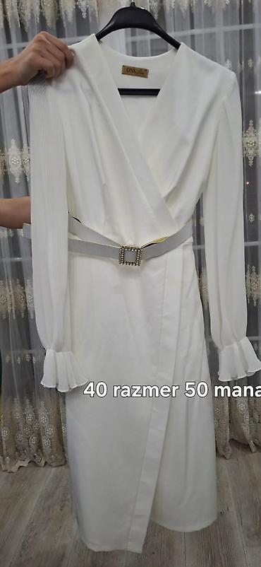 Dəstlər, kostyumlar: Qadın geyim dəsti – 38 razmer 1) Qara-ağ zolaqlı kostyum - Üst geyim — 6