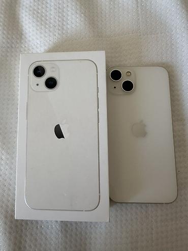 iphone cs max: IPhone 13, Б/у, 128 ГБ, Старлайт, Коробка, 78 % — 2