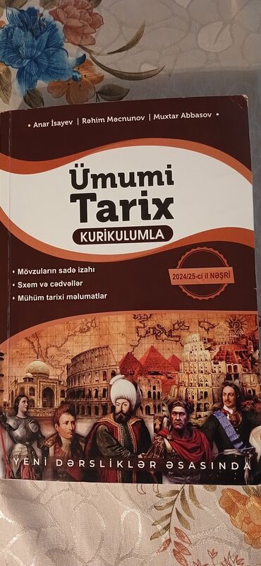 anar isayev umumi tarixi pdf 2024: 2024-25-ci il nəşr. ümumi tarix. Anar İsayev