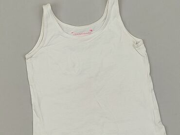 biała podkoszulka: Podkoszulka, Primark, 5-6 lat, 110-116 cm, stan - Dobry