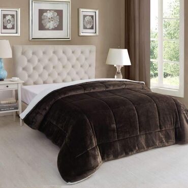 Posteljina: Jorgan mikro pliš krzno❄️ Dimenzije-200*200(štepani) Punjeni koflinom — 2