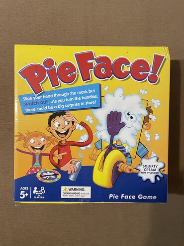 настольные тенис: Продаю игру Пирог в лицо(PieFace). Интересная и веселая игра для