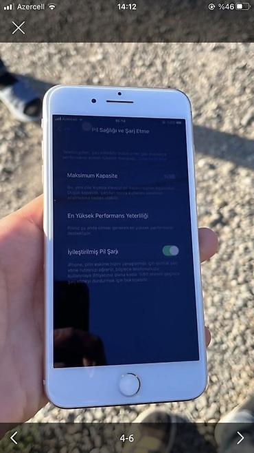 usb data modem: IPhone 8 Plus, 64 GB, Qızılı, Barmaq izi, Qırıq — 1