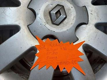 9.6v turbo: ALUMINIJUMSKE FELNE 61.RENAULT 16 5 X 108 | 61.RENAULT 6.5 jot x 16 — 4