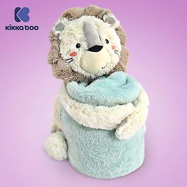 sat parfois: KikkaBoo Baby ćebence sa plišanom igračkom 70x100 – Jungle King — 4