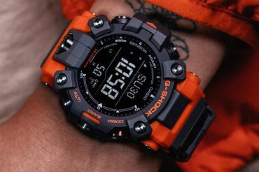 время намаза: Спортивные часы часы, Casio (G-Shock), Альтиметр, Унисекс, Новый