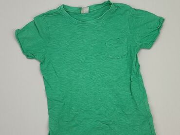 bluzka z metaliczną nitką: Koszulka, Pocopiano, 5-6 lat, 110-116 cm, stan - Dobry