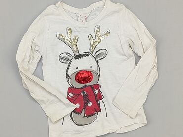 tanie sweterki świąteczne: Sweatshirt, 3-4 years, 98-104 cm, condition - Good