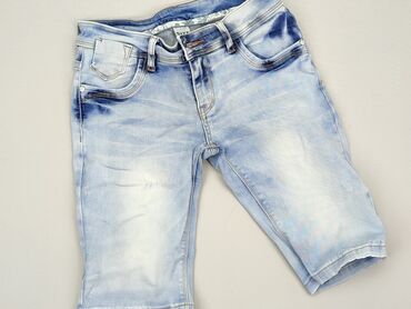 blekitna bluzki: Spodnie 3/4 Damskie, XS, stan - Bardzo dobry