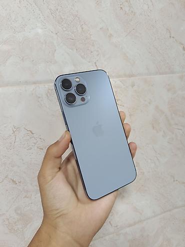iphone 13 pro max ош: IPhone 13 Pro Max, Б/у, 256 ГБ, Sierra Blue, 85 % — 1