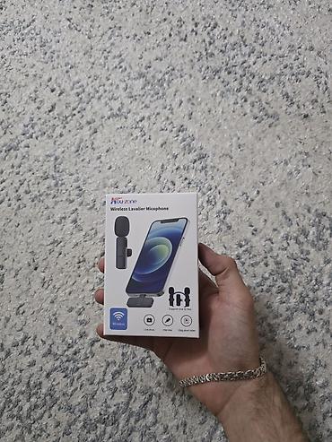 yaxa mikrofonu: Yeni Simsiz (Bluetooth) Mikrofon Ünvandan götürmə, Pulsuz çatdırılma, Ödənişli çatdırılma — 4