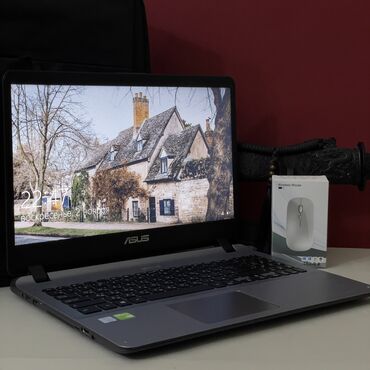 ноутбук обмен: Ноутбук, Asus, 8 ГБ ОЗУ, Intel Core i5, 15.6 ", Б/у, Для несложных задач, память HDD + SSD