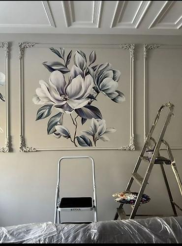 Покраска: Обои чаптайм краска потолок и стены обойдун турун чаптайм таза Жана — 5