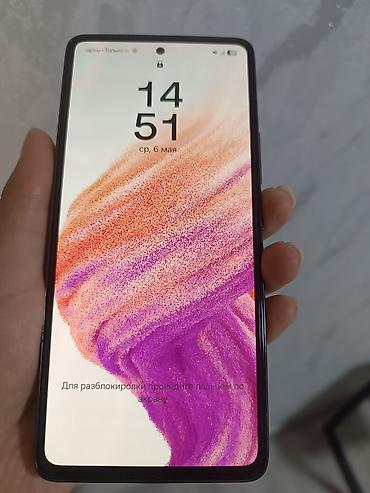 aphone 6: Samsung Galaxy A53 5G, Б/у, 128 ГБ, цвет - Черный — 1