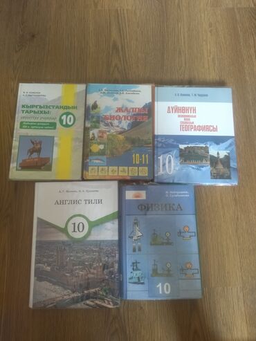 учебники за 10 класс: ОСТАЛСЯ ТОЛЬКО ДУЙНО ТАРЫХЫ. Учебники 10 класс, в отличном состоянии