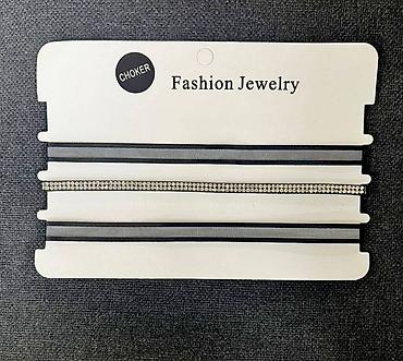 гламур: Чокер мончок колье Ч Fashion Jewelry ✨ Современная элегантность в двух — 3
