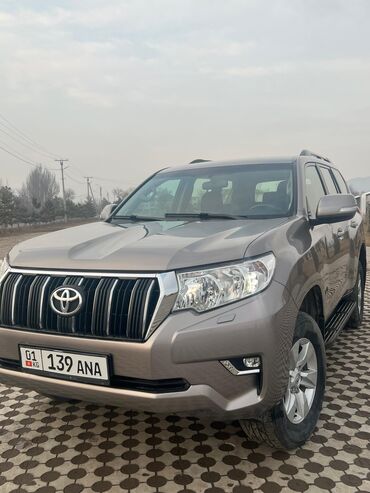 машина бев: Toyota Land Cruiser Prado: 2018 г., 3 л, Автомат, Дизель, Внедорожник