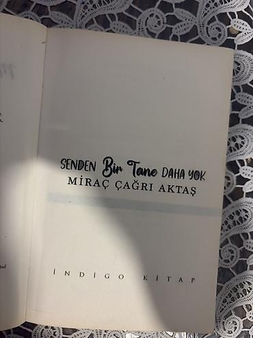 Книги и журналы: Məhsul: Kitab – “Senden Bir Tane Daha Yok” Müəllif: Miraç Çağrı Aktaş — 4