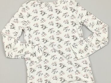 białe bluzki reserved: Bluzka, Reserved, 10 lat, 134-140 cm, stan - Dobry