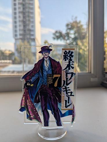 naruto shipuden: Аниме-фигурка футбольной тематики на подставке 2 акриловые по блю локу — 6