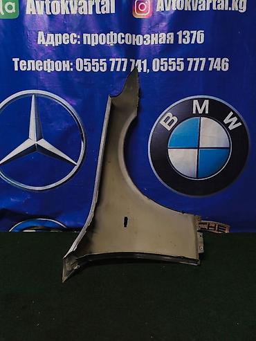 m5 e60: Крыло Переднее левое BMW, 2007 г., Б/у, Оригинал — 2