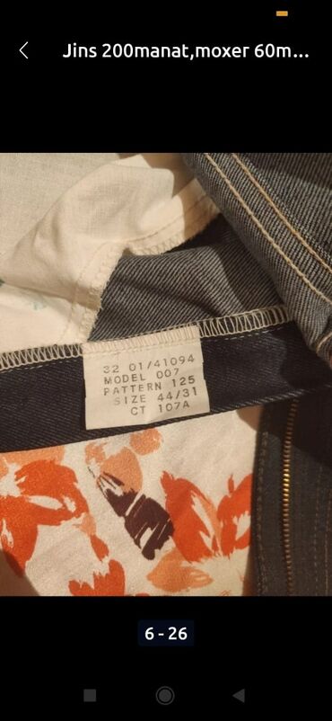 Şalvarlar: Amerikanski jins walvar tezedi 200 manat — 8