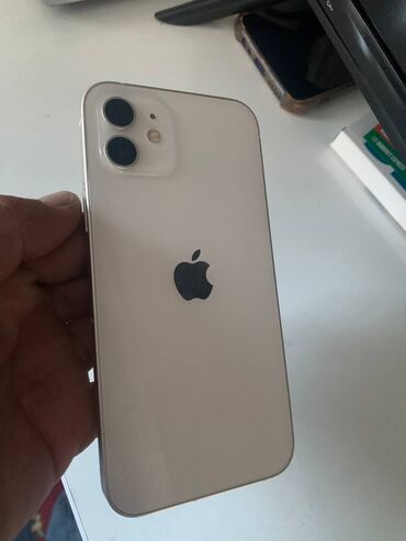 чехлы айфон 12: IPhone 12, Б/у, 64 ГБ, Белый, Защитное стекло, Чехол, Кабель, 82 %