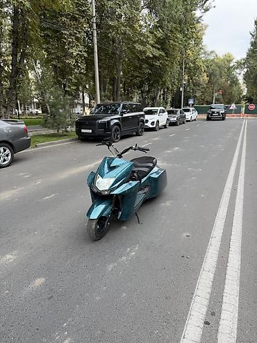 рама скутер: Кастом-скутер в футуристичном обвесе - Тип: городской скутер/мокик с — 1