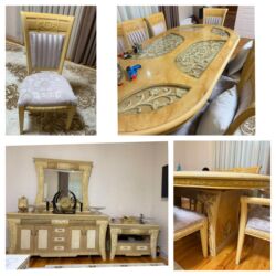 письменный стол купить: Qonaq dəsti satılır 1000 azn. Əl işidir.Dəst səliqəli