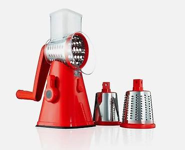 Ostala kuhinjska oprema: Ručna rotaciona seckalica/rendalo sa usisnom bazom - — 1