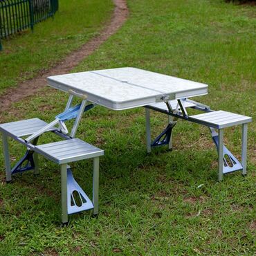 столы для пикника: Раскладной стол для пикника Усиленный, компактный раскладной стол