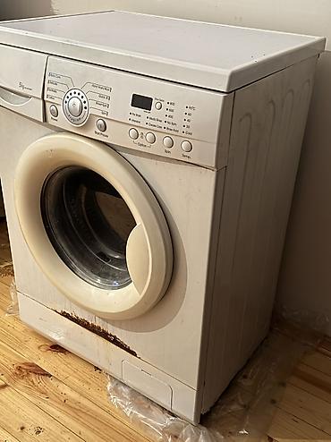 tap.az kondisioner işlənmiş: Paltaryuyan maşın LG, 5 kq, İşlənmiş, Avtomat, Qurutmasız, Ünvandan götürmə, Ödənişli çatdırılma — 2