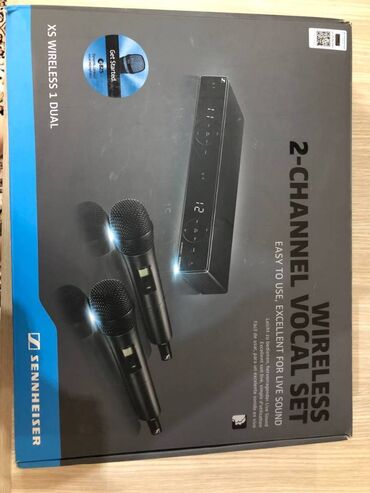 Вокалдык микрофондор: SENNHEISER XSW 1-825 DUAL-A беспроводной двойной вокальный комплект