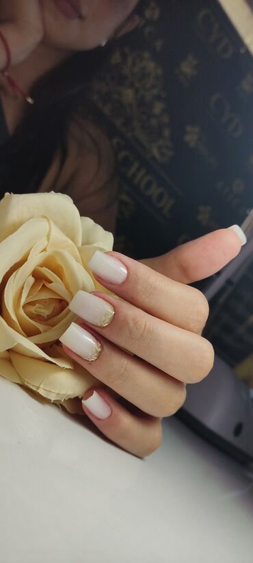 Manikür, pedikür: Manikür, Tipsi, Gellak, şellak, Korreksiya, Salonda — 5